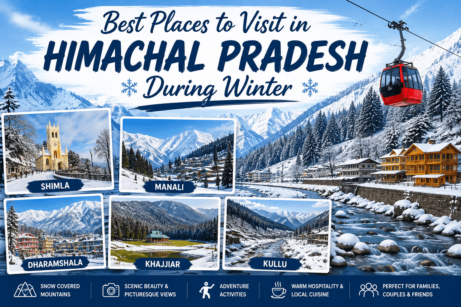Best Places to Visit in Himachal Pradesh During Winter